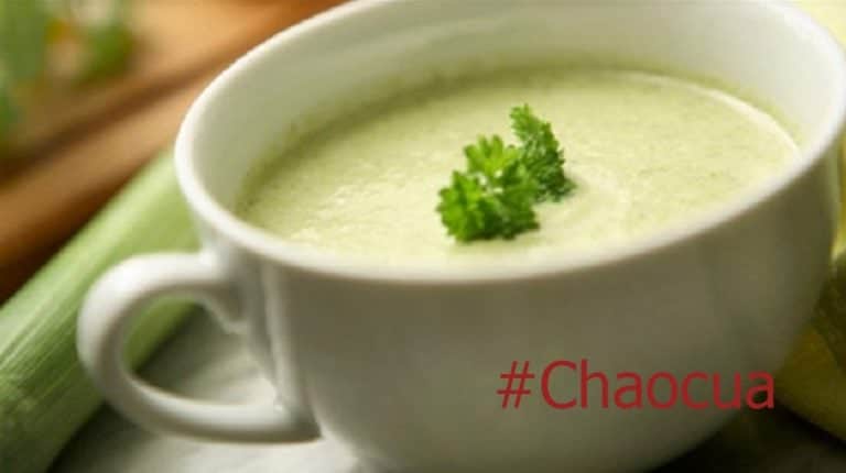 cach nau chao cua dinh duong cho be