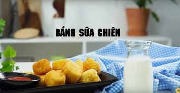huong dan lam banh sua tuoi chien beo ngay cho be