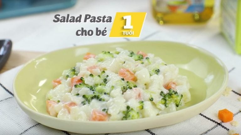 Cách làm ѕalad pasta cho bé ăn dặm