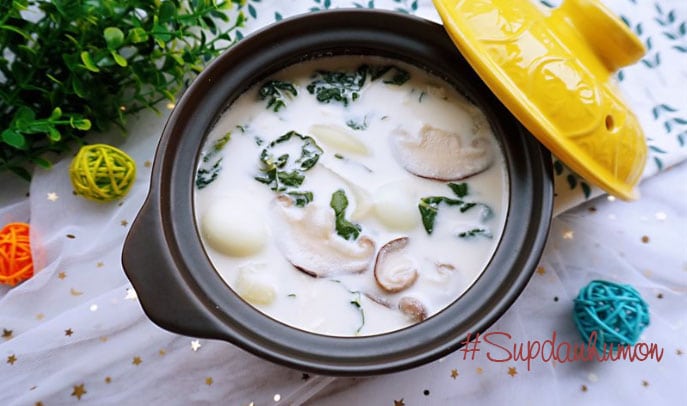 huong dan lam sup dau hu non cho be