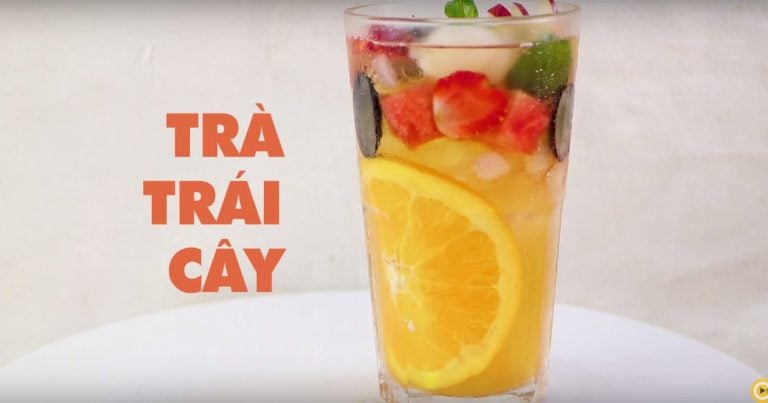 Nước uống cho bé - Trà trái cây giải nhiệt cho bé vào hè