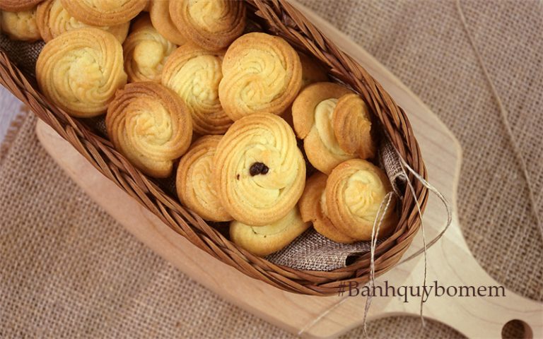 cach lam banh quy bo mem cho be nham nhi