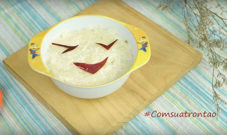 com sua tron tao dinh duong cho be