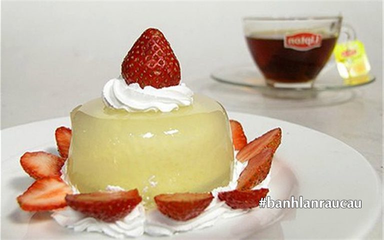 Cách làm Bánh flan rau câu hấp dẫn cho bé yêu