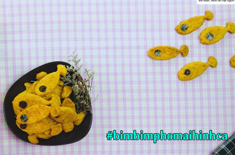 Cach lam bim bim pho mai hinh ca