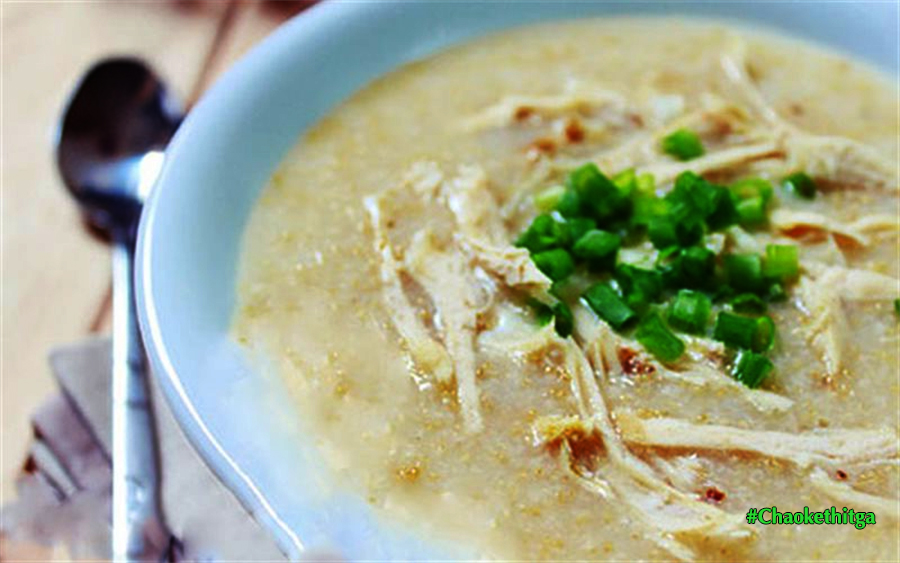 Công thức nấu cháo kê thịt gà thơm tự nhiên hảo hạng cho bé (Hướng dẫn từng  bước)