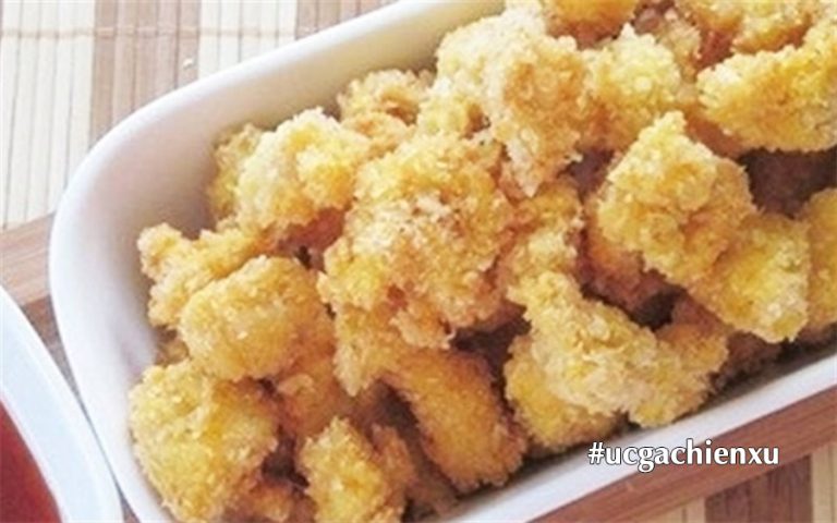 Cach lam uc ga chien xu cho be