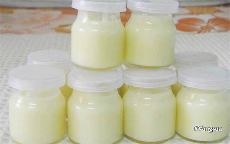 Cach lam vang sua tai nha cho be yeu