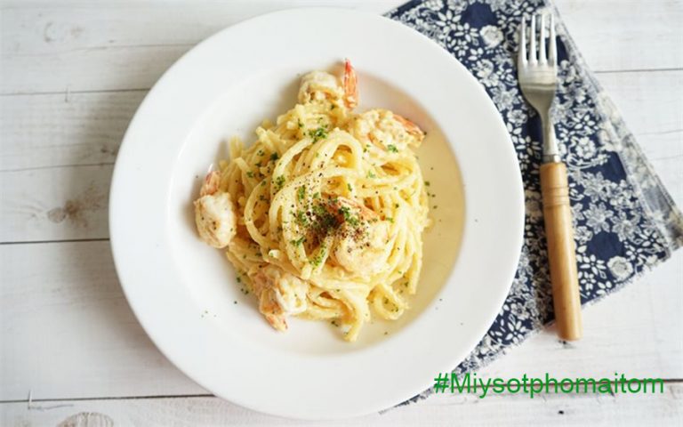 Từnɡ bước làm mì ý ѕốt kem phô mai tôm thơm ngon ngây ngất